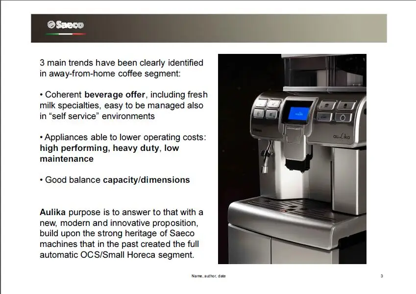 Saeco Aulika Top HSC Fully Automatic Espresso Machine - Espresso Machine  Experts