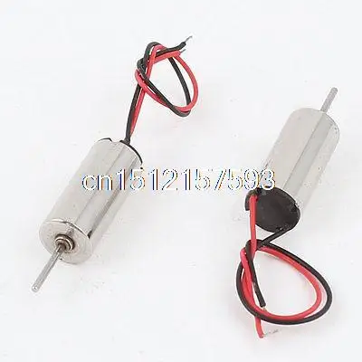 

2PCS 44273RPM 0.8mm Dia Shaft Magnetic DC Coreless Motor 1.5-4.5V