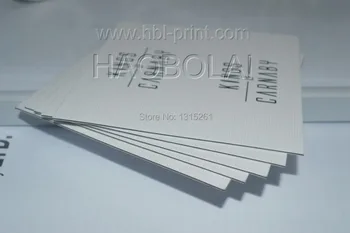 

Thick business paper card 750g sandwich paper card 89*51mm debossed printing