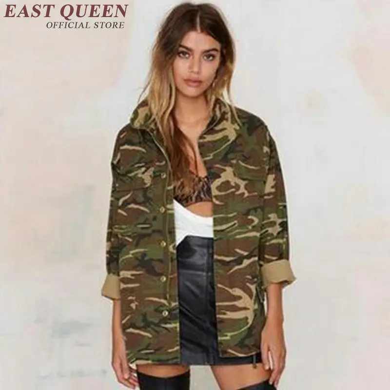 Military shirt women autumn fashion 