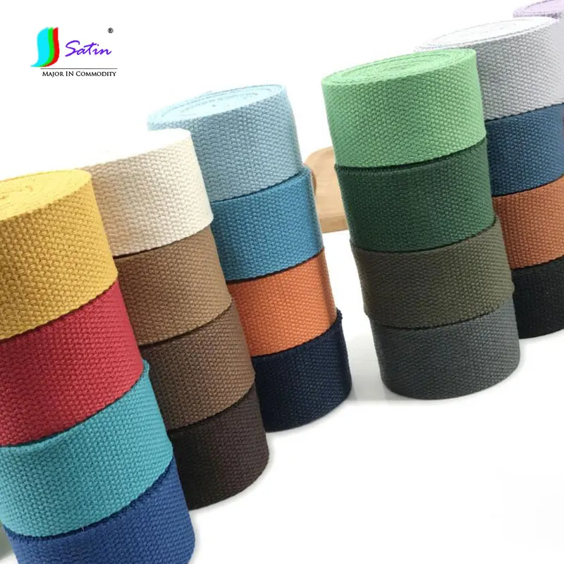 

Canvas Backpack Training Packaging Strap,Military Green Textile Straps DIY Outdoor Military Color Ribbon Rope Webbing A0103F