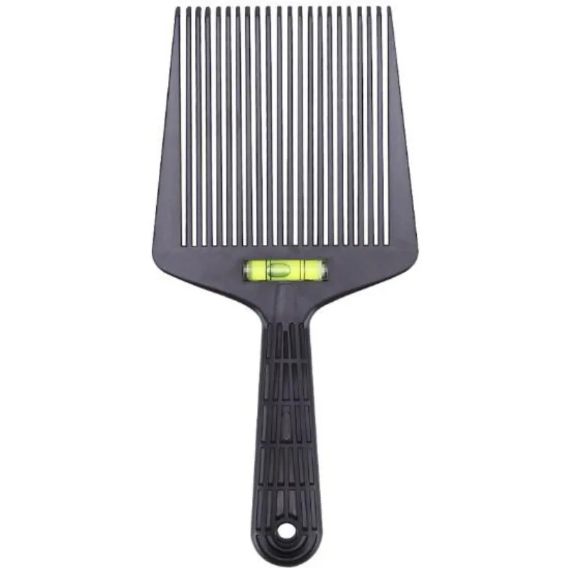 

1Pc Pro Barber Shop Comb Brush Salon Hairdressing Tools Liu Hai Push Flat Head Tooth Comb Flat Toper Large Wide Fork Combs