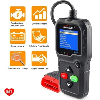 

Brand New Car OBD2 Auto Scanner KW680 Support Multi-languages Full OBD 2 Function Automotive Scan Tool Auto Diagnostic Scanner