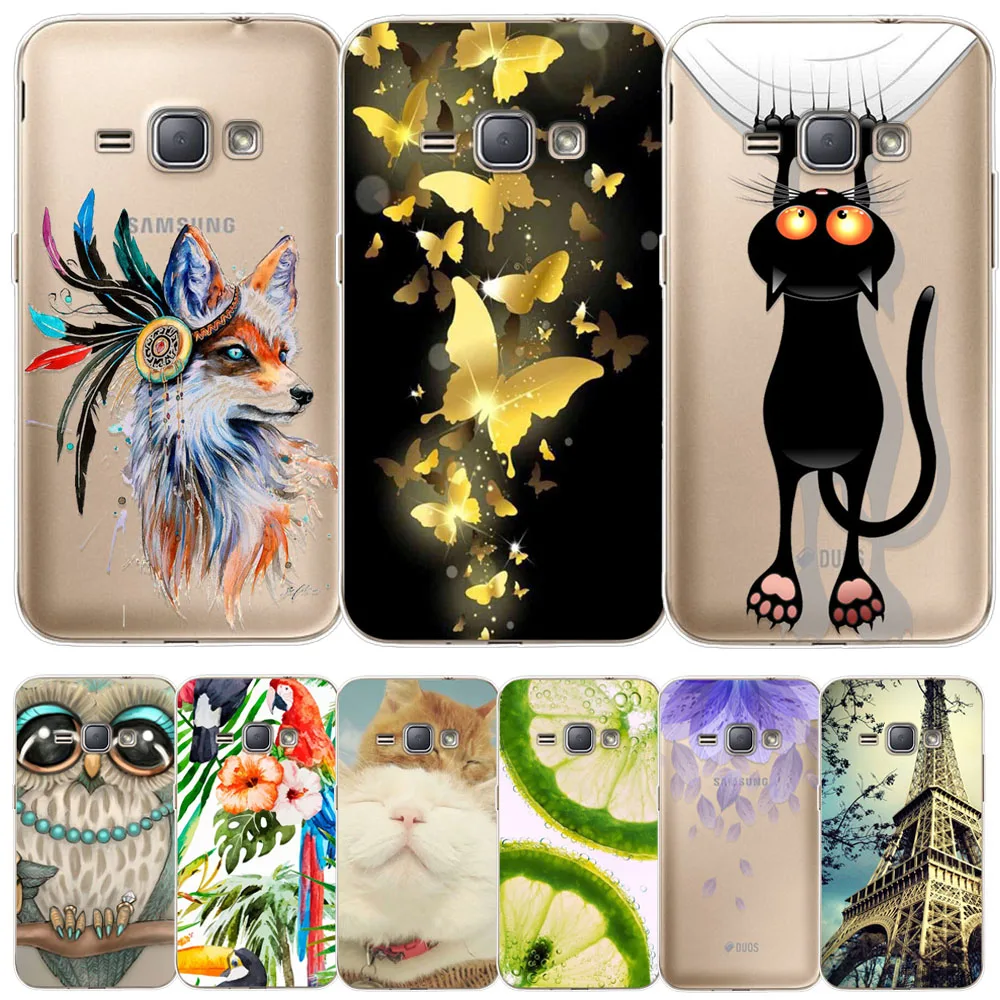 

TPU Soft print cover for Samsung J120 Galaxy J1 2016 SM-J120F case For Samsung Galaxy J 1 2016 J120F funda Silicone Bumper