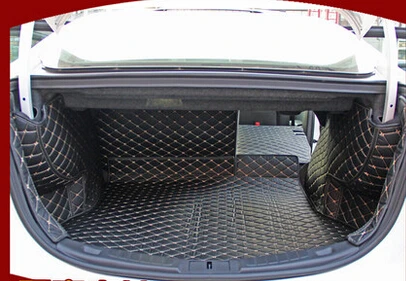 High Quality Free Shipping Special Trunk Mats For Ford Fusion Special Trunk Mats For Ford Fusion 2017 Waterproof Easy To Clean Boot Carpets