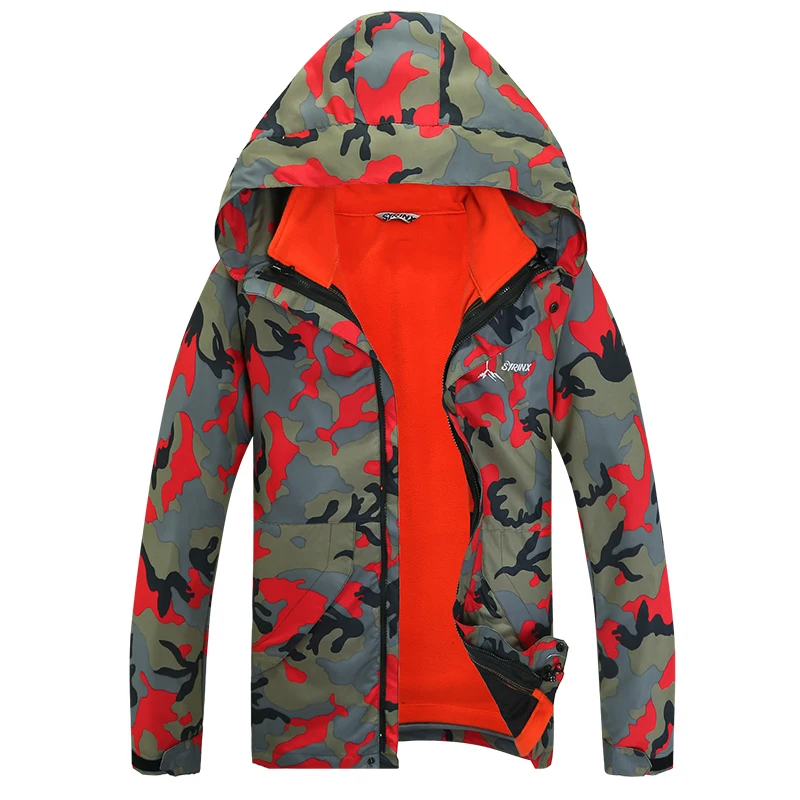 

Dropshipping 2015 Famous Brand Plus Size 5XL Outdoor Sportswear Coat Men Windproof Waterproof Hiking Climbing mountain jacket