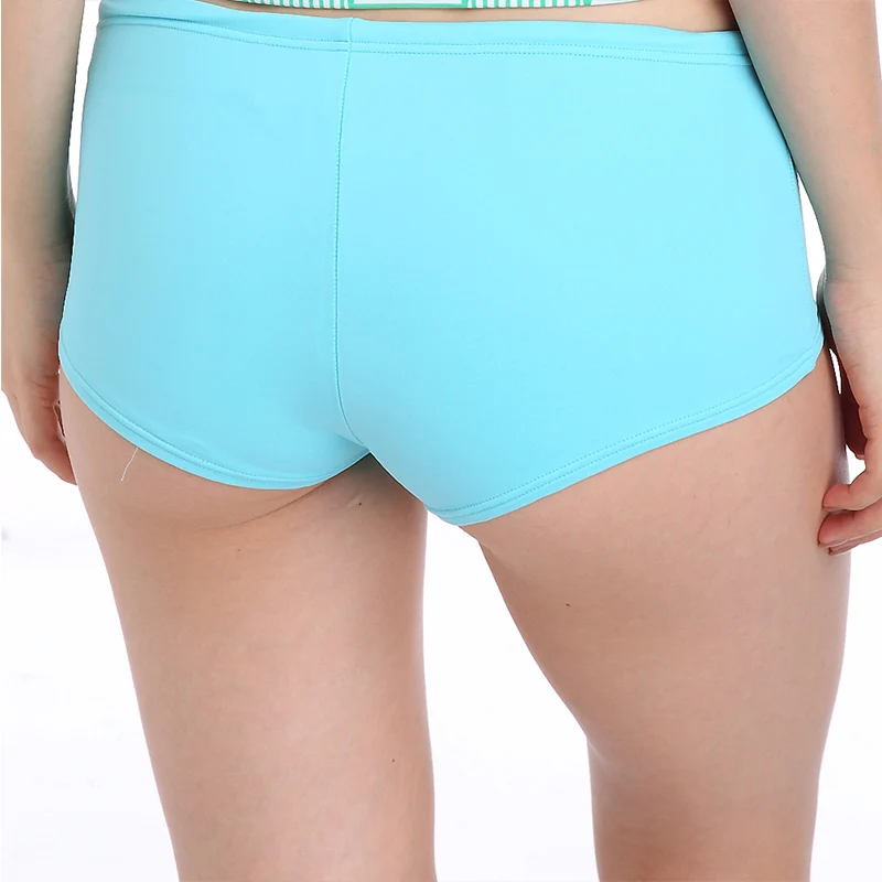 Drawstring Ladies Summer Boardshorts Beach Surf Shorts Bermudas Swimsuits Women Slim Bathing Suit Bikini Bottom Boxer Shorts