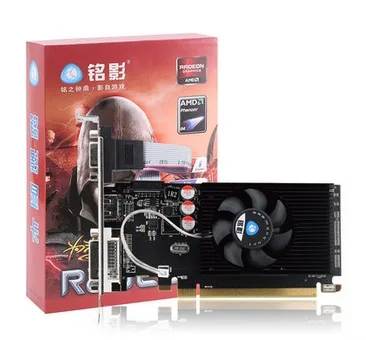 Original New Graphics Cards ATI Radeon HD6450 2GB DDR3 64BIT PCI-E GDDR3 64Bit Graphic Card For DeskPC Free shipping