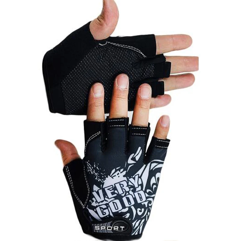 Мужские перчатки для бега, спортивные перчатки на половину пальца для спортзала, велоезда по дорогам на MTB, для фитнеса, для тренировки с поднятием тяжестей, спортивные перчатки, размер L, XL