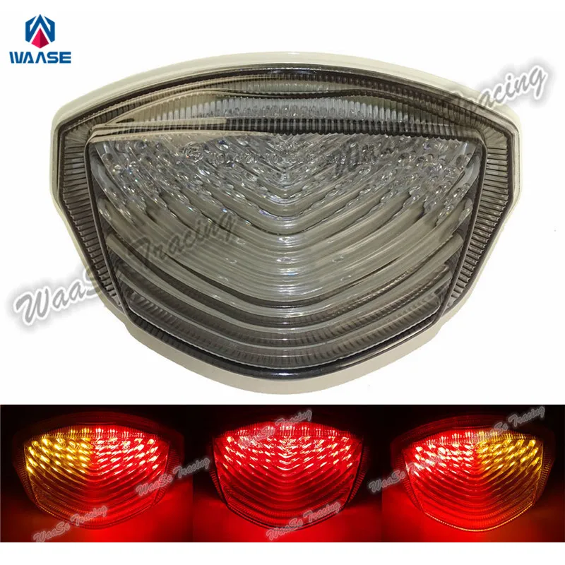 

waase For SUZUKI GSXS750 GSXS750Z GSX-S 750 2015 2016 E-Mark Rear Tail Light Brake Turn Signals Integrated LED Light