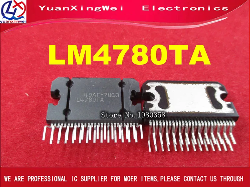 Mono 120W Stereo 60W L4780TA LM4780TA Audio Power Amplifier