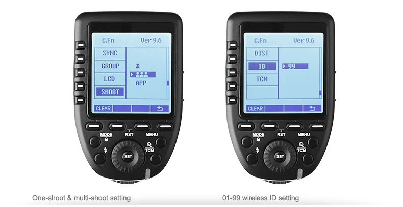 Godox XPro C триггера передатчик с E-TTL II 2,4 г Беспроводной X Системы HSS 1/8000 s ЖК-дисплей Экран для Canon DSLR Камера