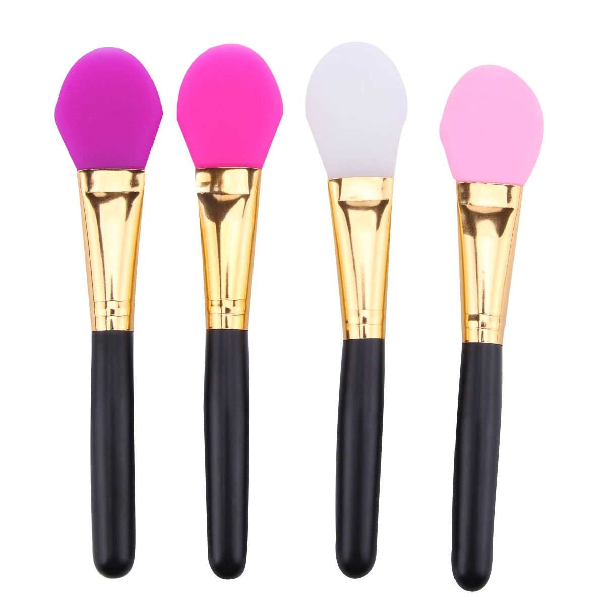 

4 Colors 1Pc Professional Facial Mask Soft Silicone Stirring Cosmetic Makeup Brush Skin Care Tool Pincel Maquiagem