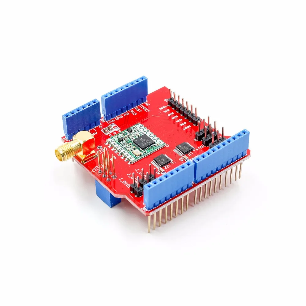 Дальние расстояния беспроводной 915/868/433Mhz Lora Shield v95 для Arduino Leonardo, UNO, Mega2560, Duemilanove, Due