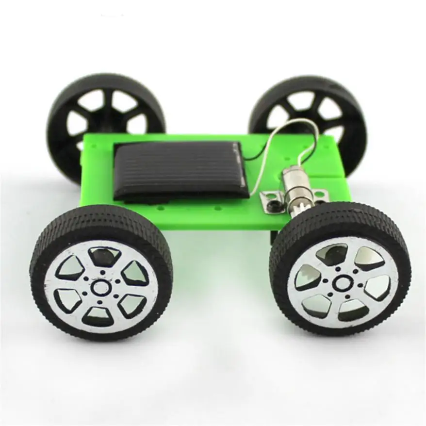 1 компл. мини солнечные игрушки DIY Car Kit образования детей гаджет хобби забавные psw0703