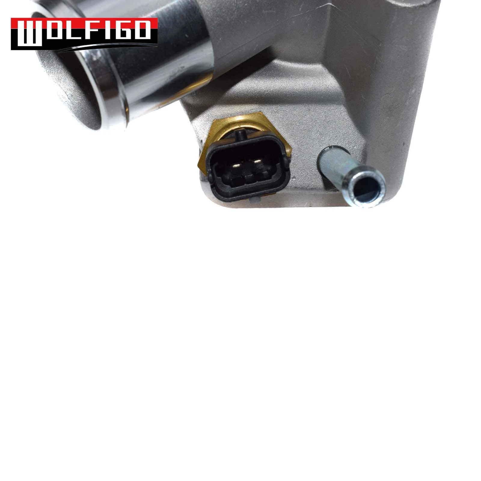 Новый термостат WOLFIGO + Корпус прокладка датчик для Opel Astra G H Corsa C VECTRA B 24456401 6338035 1338001