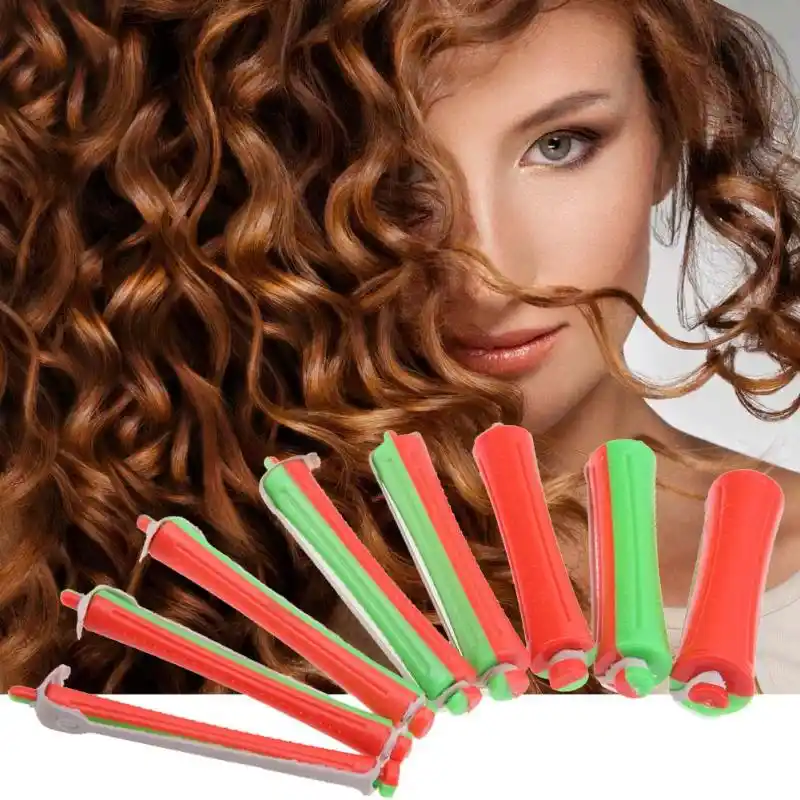 80pcs Set Diy Cold Perm Rod Salon Hair Roller Curling Curler