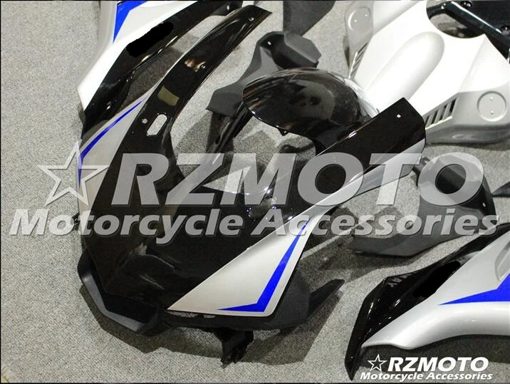 ABS мотоцикла обтекатель для YAMAHA YZF-R1 15 16 YZF1000- впрыска Bodywor захватывающие Черный и белый цвета ACE № 655