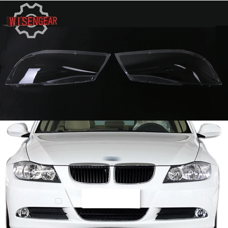 

Transparent Plastic Headlamp Lens Housing Headlight Cover Lamp Assembly For BMW E90 Sedan E91 Touring 320i 328i 325i 335i P434