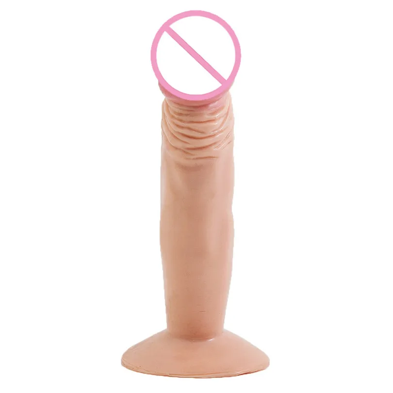 Adult Foldable Female Massage Body Health and Safety Dildos Massager Penis Anus Vagina Waterproof Sucker Adult Toy   (2)