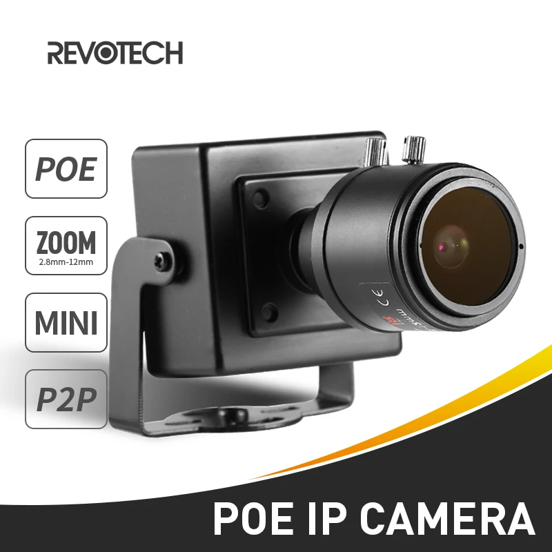 POE HD 1080 P IP Камера 2,8-12 мм ручной зум-объектив 2.0MP Крытый Тип Мини безопасности Камера ONVIF P2P IP CCTV камера