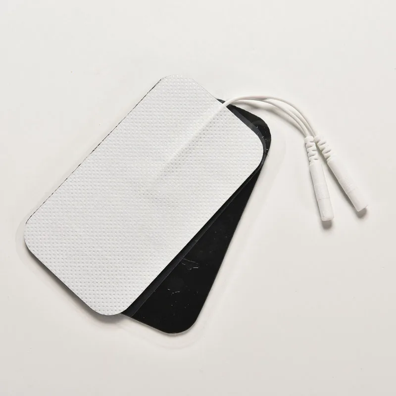 

1Pair Hot Sale Electrode Pads For EMS Tens Machine Massager Long-Life Head Electrode Lead Wires/Cable Wholesale