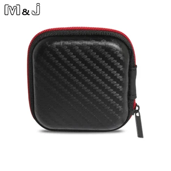 

M&J High End Earphone Accessories Earphone Case Bag Headphones Portable Storage Case Bag Box Headphone Accessories Free Shipping