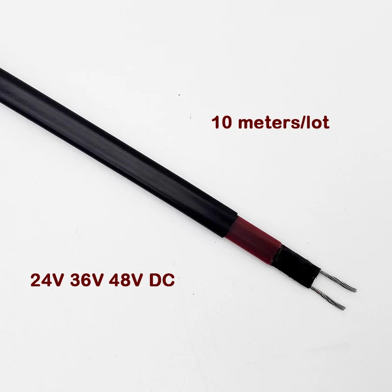 10M 24V 36V 48V low voltage self-regulating heater freeze protection heat trace heating cable | Обустройство дома