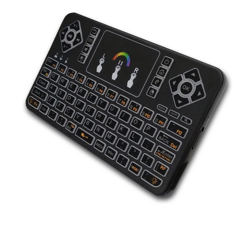 

Raspberry Pi Rainbow Keyboard Q9 Backlight Money raspberry pi Banana Pi Drive-Free