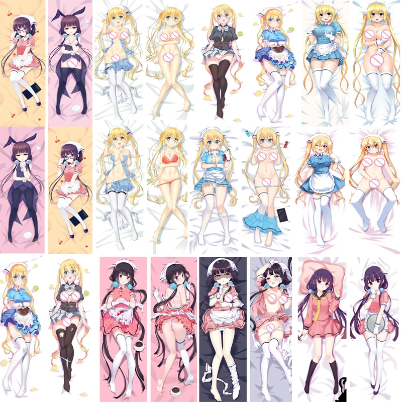 2018 July update японская аниме смесь S Maika Sakuranomiya & Kaho Hinata Dakimakura наволочка обнимающая
