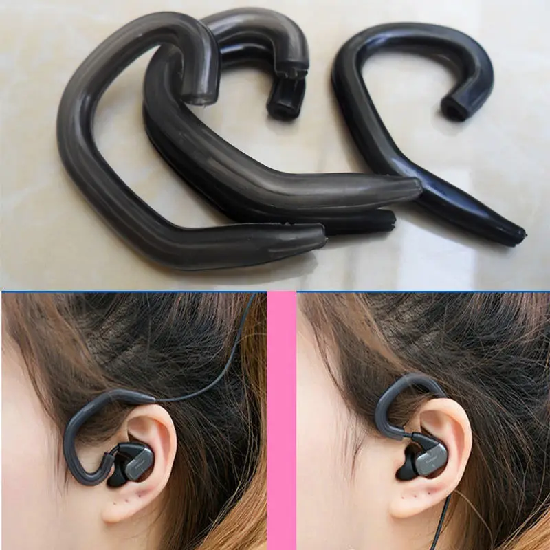  4pcs Earhooks Set for Most Earphones Headphones Headset EarLoop Hook 