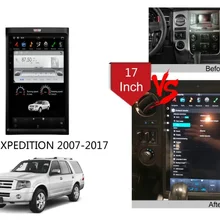 1" Tesla стиль вертикальный экран для Ford Expedition Автомобильный плеер DVD gps навигация Авто Радио Стерео головное устройство мультимедийный плеер