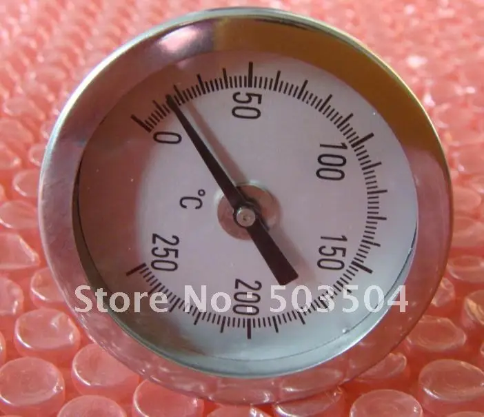 

Bimetal thermometer, 0-250C SS304 material, Axial type, short delivery