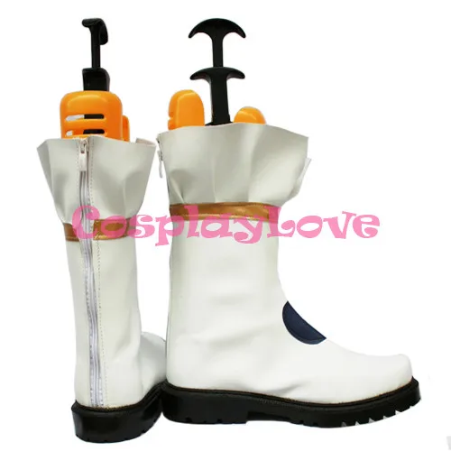 Magical Girl Lyrical Nanoha Takamachi Nanoha Battle Mode Version Cosplay Shoes (1)