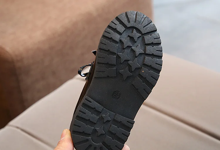 Vestido de Couro Sapatos para Crianças Novas Meninas Preto Casamento Patente Couro Crianças Escola Oxford Sapatos Plana Moda Borracha A568 19 Sapatos de couro