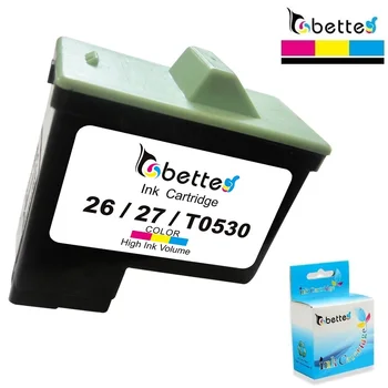 

1 Pack, Tri-Color Ink Cartridge for Dell T0530 for Lexmark 26 27 10N0026 10N0027 for Dell A720 A920 All in One Printers