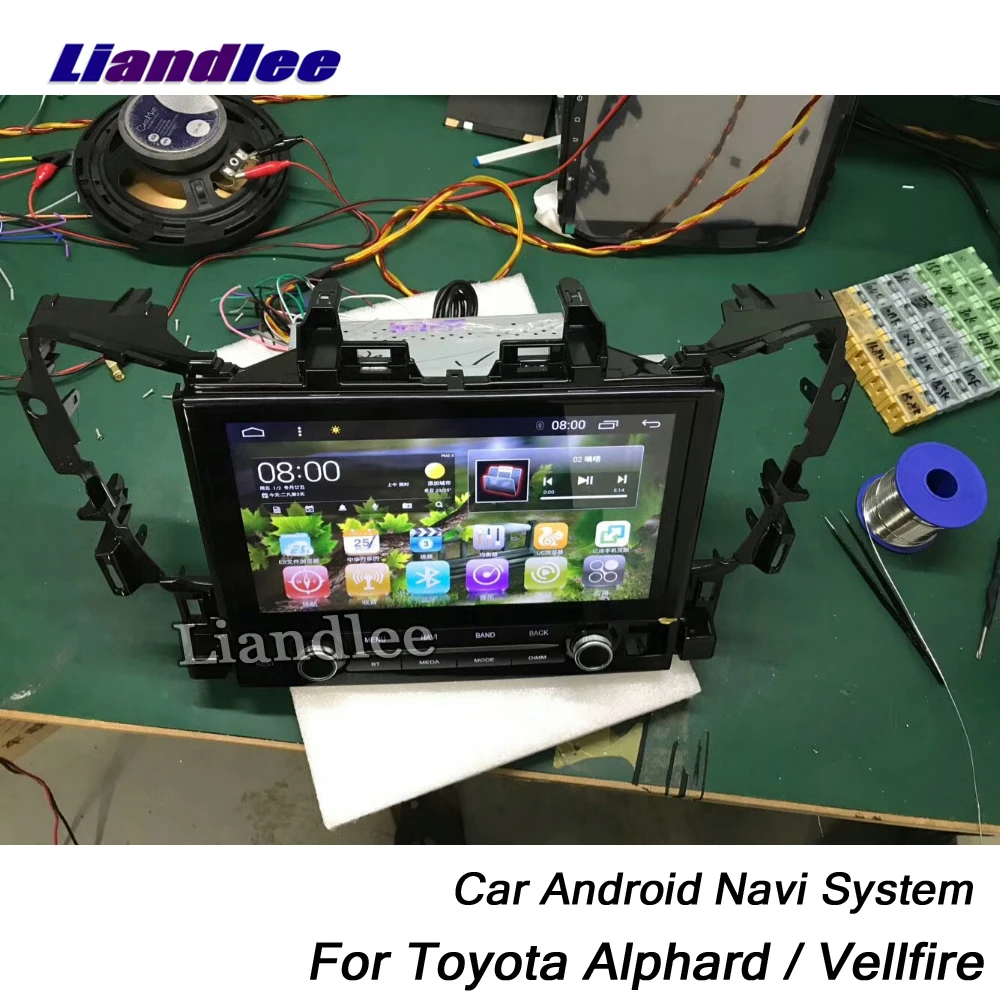 Sale Liandlee Car Android For Toyota Alphard / Vellfire AH30 2015~2018 Radio Stereo Carplay GPS Wifi Navi MAP Navigation Multimedia 4