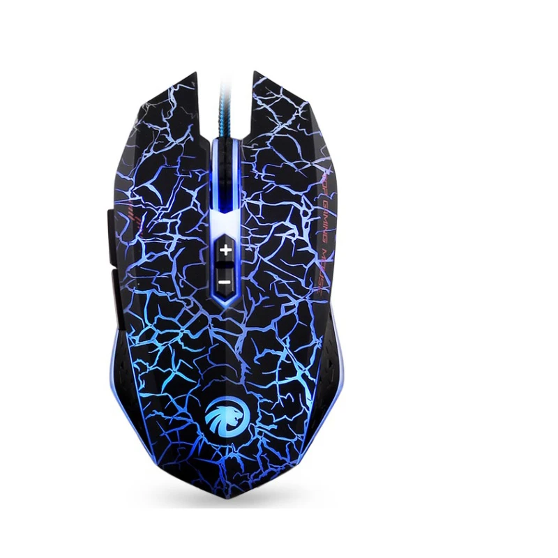 LED оптическая Gamer Мышь для компьютера Профессиональные проводной USB Gaming Мыши