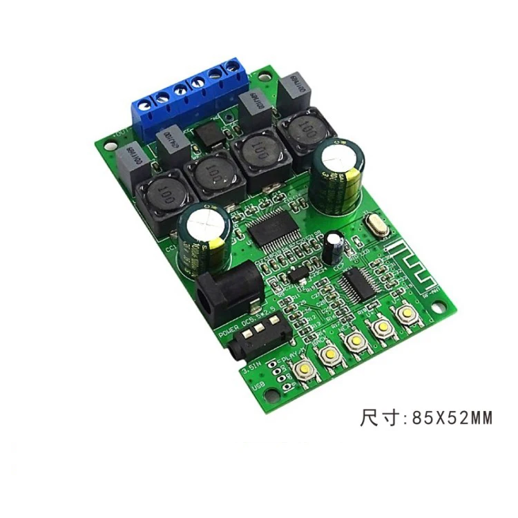 Bluetooth 5 0 аудио приемник беспроводной модуль TPA3118D2 30 Вт + стерео усилитель плата для