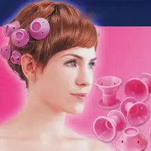 1pack(10pcs) hair curler Magic wavy roll hair style random soft bell hair styling tools (B368)