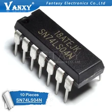 10 шт. SN74LS04N DIP14 SN74LS04 DIP 74LS04N 74LS04 DIP-14 HD74LS04P и IC