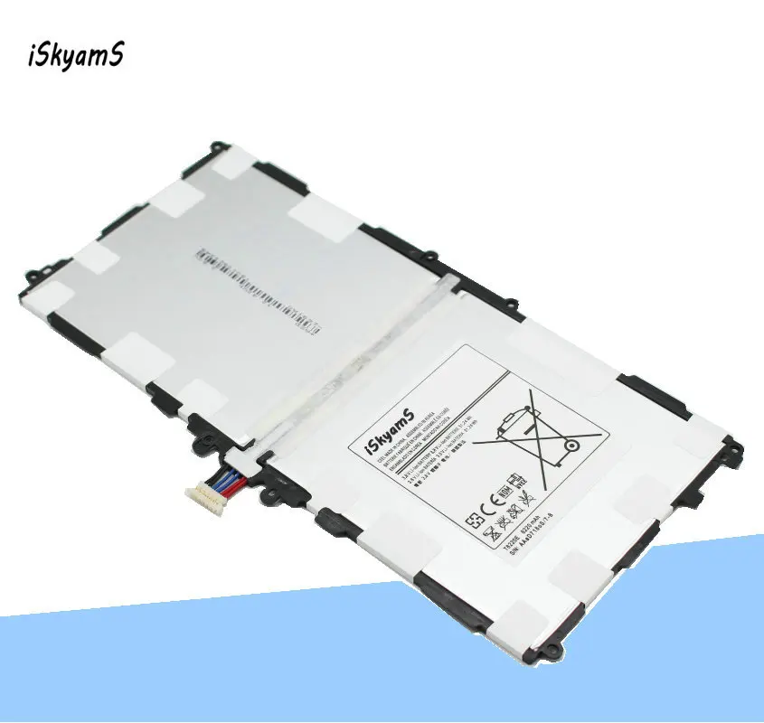 ISkyamS 1x8220 мА/ч, T8220E T8220C Замена Батарея для samsung Galaxy Note 10,1 P600 T520 SM-P601 P601 P605 P607