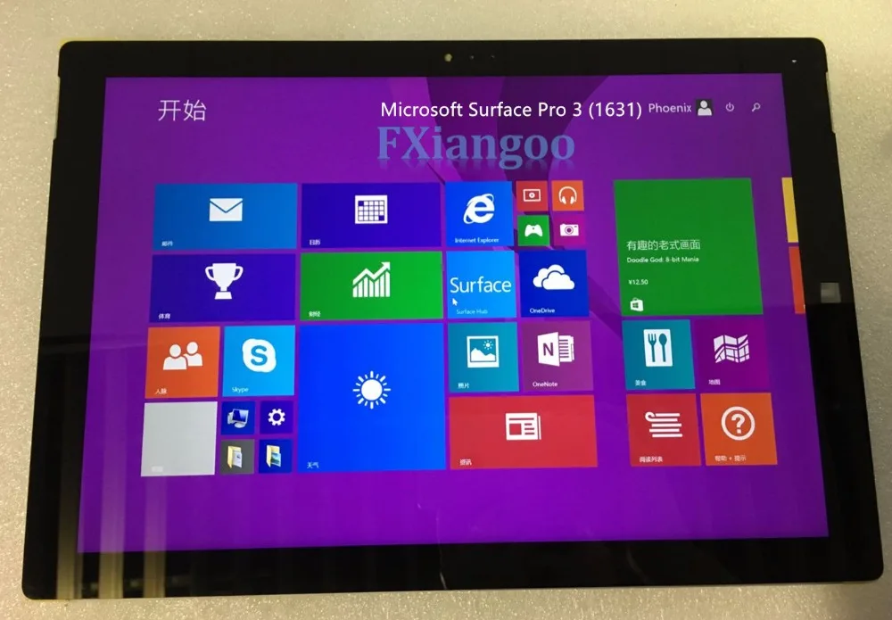 new LCD Assembly For Microsoft Surface Pro 3 (1631) pro3 TOM12H20 V1.1 LTL120QL01 003 lcd display touch screen digitizer panel