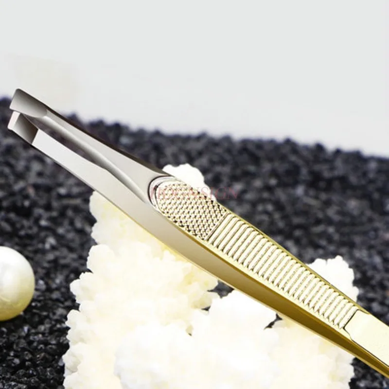 

Stainless steel eyebrow clip / flat mouth eyebrows oblique eyebrows plucking eyebrows tool beauty tools