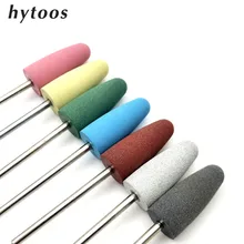 HYTOOS 12*24mm Silicone Pedicure Drill Bit 3/32″ Rotary Burr Bits For Manicure Drill Accessories Foot Polishing Tools-F1024K