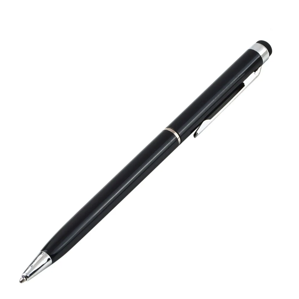 

2 in 1 Capacitive Touch Screen Stylus Ball Point Pen for Touch Screen Black
