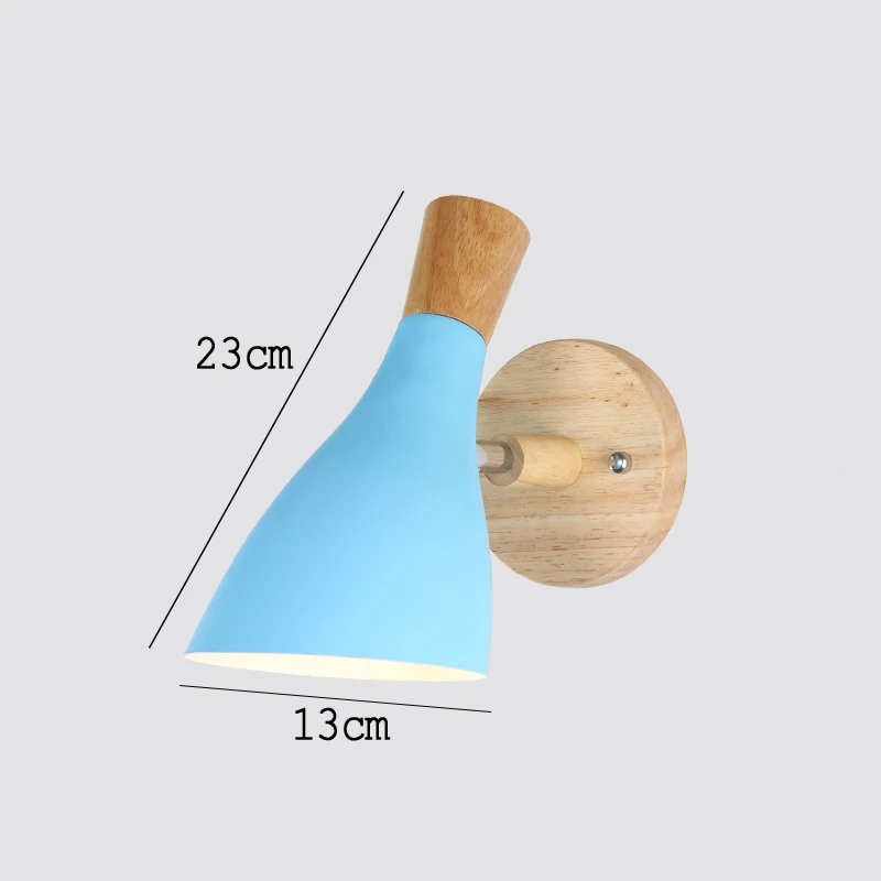Настенный светильник, современный настенный светильник, для спальни, лофт, Декор, настенный светильник, Скандинавский дизайн, зеркало, украшение для дома, светильник, led - Цвет абажура: 6