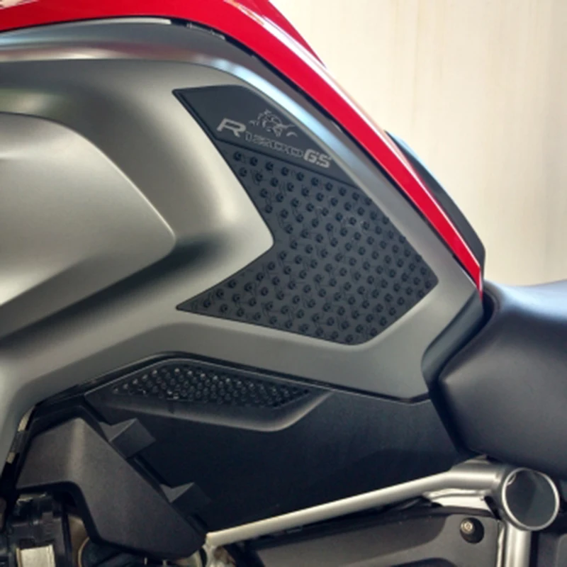 MTImport R1200GS Anti slip Tank Pad Side Gas Knee Grip Traction Pads Sticker Decals For BMW R1200GS 2013 2014 2015 2016 2017 (5)