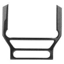 Углеродное волокно мультимедиа центральной консоли панель декоративная отделка наклейка для Ford Mustang автомобильные аксессуары