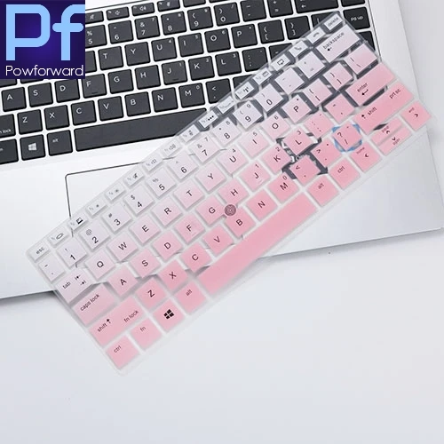 13, 13,3 дюймов, защитный чехол для клавиатуры ноутбука hp EliteBook ELITEBOOK 830 G5/735 G5/X360 1030 G3 - Цвет: fadepink
